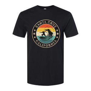 Retro Santa Cruz California Surfing Santa Cruz Softstyle CVC T-Shirt