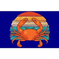 Retro Seafood Crab Lover Crabbing Sea Animal Crab Bumper Sticker