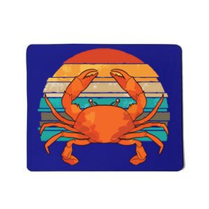 Retro Seafood Crab Lover Crabbing Sea Animal Crab Mousepad