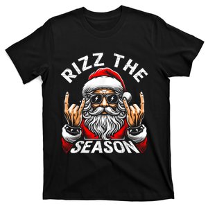 Rockstar Santa Christmas Design With Fun Slogan T-Shirt