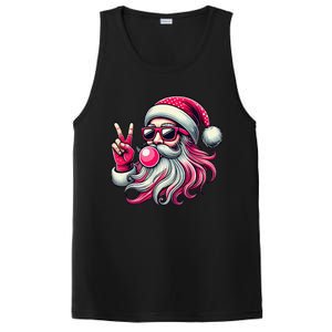 Retro Santa Christmas Blowing Bubble Pin.K Santa Xmas Funny PosiCharge Competitor Tank