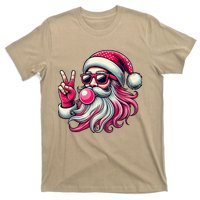 Retro Santa Christmas Blowing Bubble Pin.K Santa Xmas Funny T-Shirt