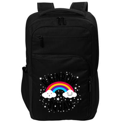 Rainbow Squad Cute Funny Cloud Sky Stars Impact Tech Backpack