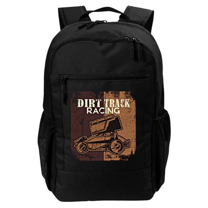 Retro Sprint Car Dirt Track Racing Race Motorsport Fan Gift Backpack