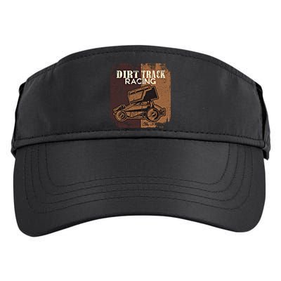 Retro Sprint Car Dirt Track Racing Race Motorsport Fan Gift Adult Drive Performance Visor