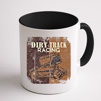 Retro Sprint Car Dirt Track Racing Race Motorsport Fan Gift Mug
