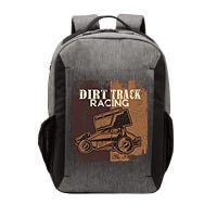 Retro Sprint Car Dirt Track Racing Race Motorsport Fan Gift Vector Backpack