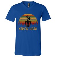 Retro Supernatural Cryptid Siren Head V-Neck T-Shirt