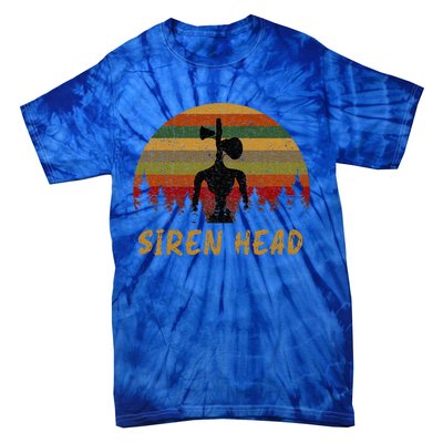 Retro Supernatural Cryptid Siren Head Tie-Dye T-Shirt