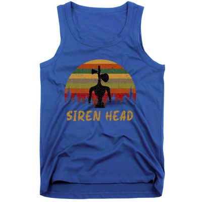 Retro Supernatural Cryptid Siren Head Tank Top