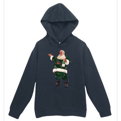 Retro Santa Claus Champagne Christmas Ing Party Xmas Cute Gift Urban Pullover Hoodie