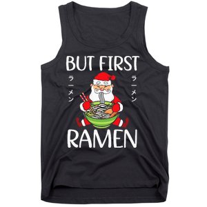 Ra Santa Christmas Manga Japanese Cute Anime Xmas Noodles Tank Top