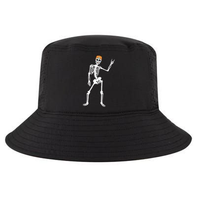 Rocker Skeleton Cap Skater Cool Halloween Punk Rock Funny Gift Cool Comfort Performance Bucket Hat