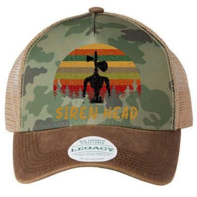 Retro Supernatural Cryptid Siren Head Legacy Tie Dye Trucker Hat