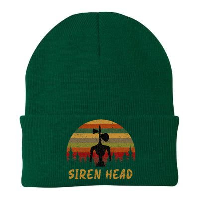 Retro Supernatural Cryptid Siren Head Knit Cap Winter Beanie