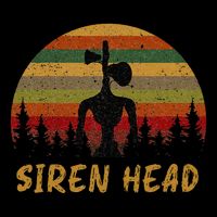 Retro Supernatural Cryptid Siren Head Cooling Performance Crew T-Shirt