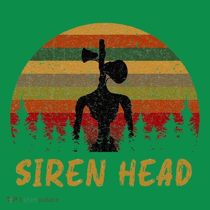 Retro Supernatural Cryptid Siren Head Kids T-Shirt