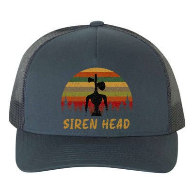 Retro Supernatural Cryptid Siren Head Yupoong Adult 5-Panel Trucker Hat