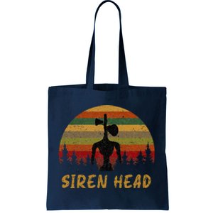 Retro Supernatural Cryptid Siren Head Tote Bag