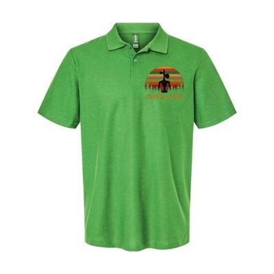 Retro Supernatural Cryptid Siren Head Softstyle Adult Sport Polo