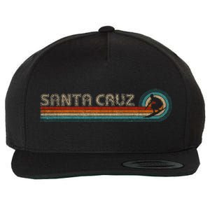 Retro Santa Cruz California Surfing Santa Cruz Wool Snapback Cap