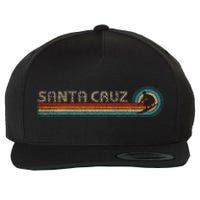 Retro Santa Cruz California Surfing Santa Cruz Wool Snapback Cap