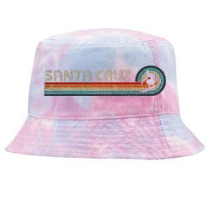 Retro Santa Cruz California Surfing Santa Cruz Tie-Dyed Bucket Hat