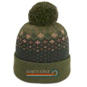 Retro Santa Cruz California Surfing Santa Cruz The Baniff Cuffed Pom Beanie