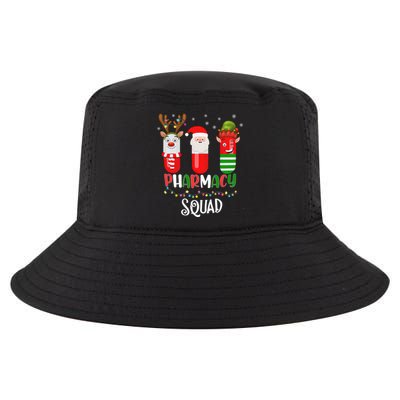 Reindeer Santa Claus Pharmacy Crew Christmas Gift Cool Comfort Performance Bucket Hat