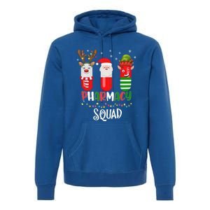 Reindeer Santa Claus Pharmacy Crew Christmas Gift Premium Hoodie