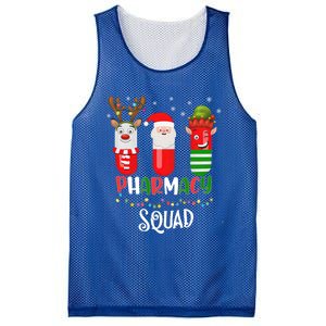 Reindeer Santa Claus Pharmacy Crew Christmas Gift Mesh Reversible Basketball Jersey Tank