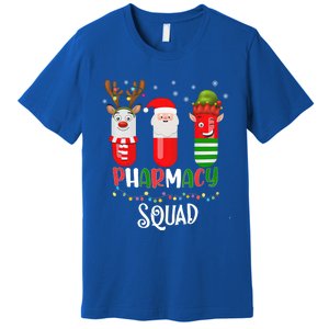 Reindeer Santa Claus Pharmacy Crew Christmas Gift Premium T-Shirt