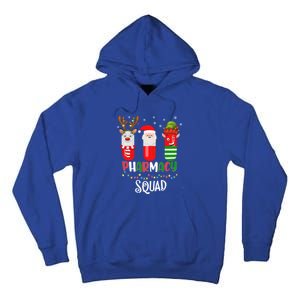 Reindeer Santa Claus Pharmacy Crew Christmas Gift Tall Hoodie