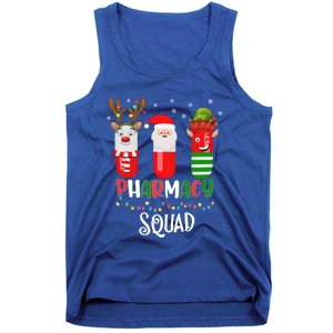 Reindeer Santa Claus Pharmacy Crew Christmas Gift Tank Top