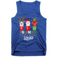 Reindeer Santa Claus Pharmacy Crew Christmas Gift Tank Top