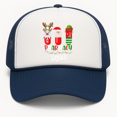 Reindeer Santa Claus Pharmacy Crew Christmas Gift Trucker Hat