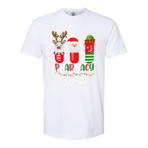 Reindeer Santa Claus Pharmacy Crew Christmas Gift Softstyle CVC T-Shirt