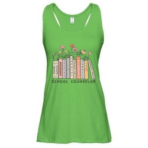 Retro School Counselor Therapisttal Health Advocate Ladies Essential Flowy Tank