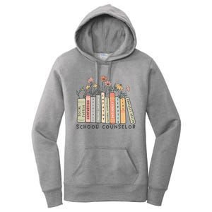 Retro School Counselor Therapisttal Health Advocate Women's Pullover Hoodie