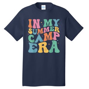 Retro Summer Camper Women Groovy In My Summer Camp Era Tall T-Shirt