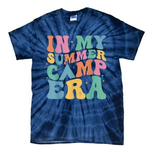 Retro Summer Camper Women Groovy In My Summer Camp Era Tie-Dye T-Shirt