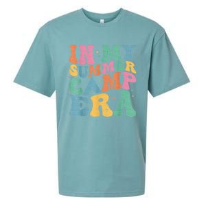 Retro Summer Camper Women Groovy In My Summer Camp Era Sueded Cloud Jersey T-Shirt