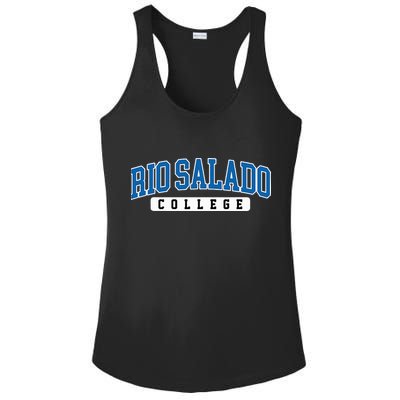 Rio Salado College Arch Vintage Design Ladies PosiCharge Competitor Racerback Tank