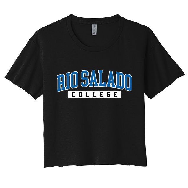 Rio Salado College Arch Vintage Design Crop Top