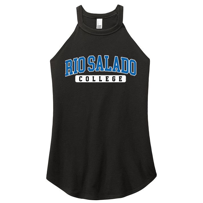 Rio Salado College Arch Vintage Design Women's Perfect Tri Rocker Tank