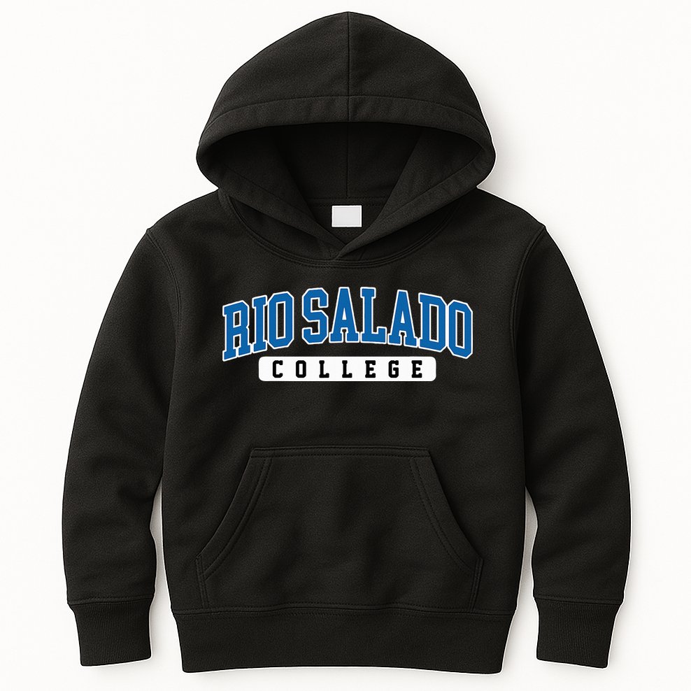 Rio Salado College Arch Vintage Design Kids Hoodie