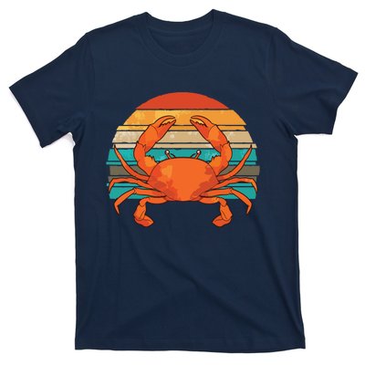 Retro Seafood Crab Lover Crabbing Sea Animal Crab T-Shirt