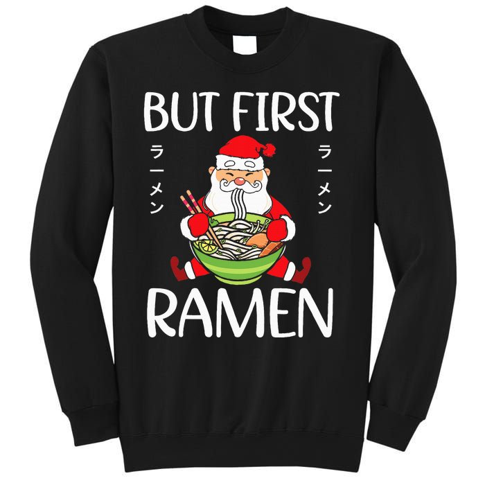 Ra Santa Christmas Manga Japanese Cute Anime Xmas Noodles Sweatshirt