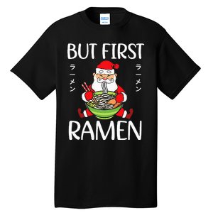 Ra Santa Christmas Manga Japanese Cute Anime Xmas Noodles Tall T-Shirt