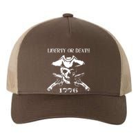 Revolutionary Skull Crossbones Flintlock Cool Yupoong Adult 5-Panel Trucker Hat